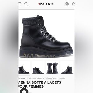 Pajar Black Women's Vienna Winter Boots